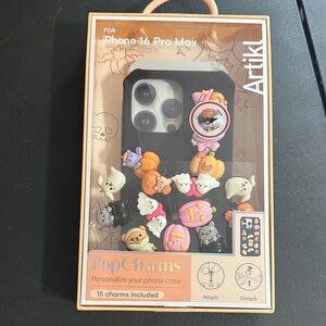 Artikl iPhone 16 pro max pop charms Halloween case